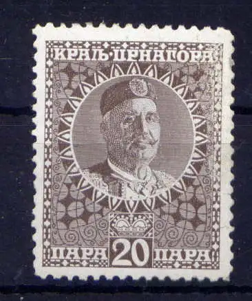 (502) Montenegro Nr.91          *  ungebraucht