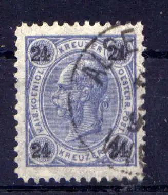 (4445) Österreich Nr.58                   O  gestempelt