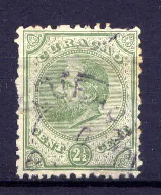 (001) Curacao Nr.7        O  gestempelt