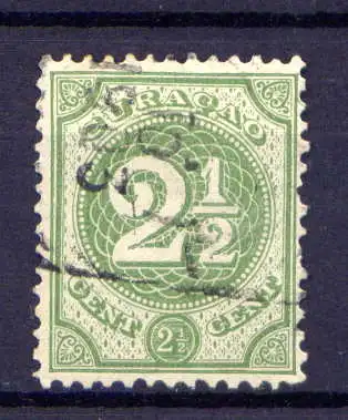 (007) Curacao Nr.21        O  gestempelt