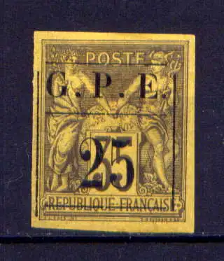 (005) Guadeloupe Nr.2                     *  ungebraucht