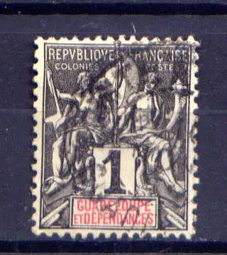 (022) Guadeloupe Nr.27                     O  gestempelt