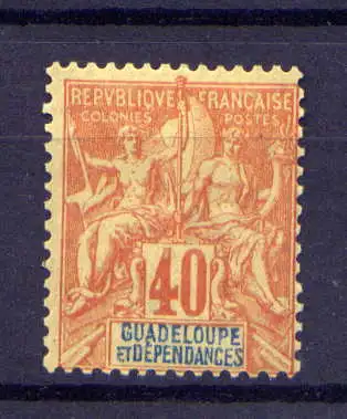 (031) Guadeloupe Nr.36                     *  ungebraucht