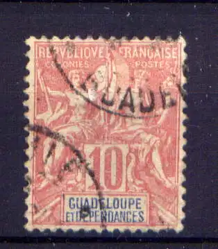 (036) Guadeloupe Nr.41                     O  gestempelt