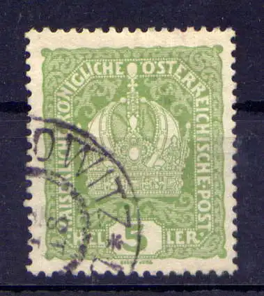 (4552) Österreich Nr.186                   O  gestempelt