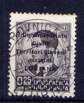 (1461) Italien Besetzung Laibach Nr.19          O  gestempelt