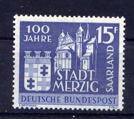 (270) Saarland OPD Nr.401         **  postfrisch