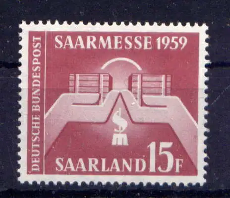 (297) Saarland OPD Nr.447         **  postfrisch