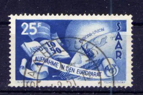 (305) Saarland Nr.297         O  gestempelt