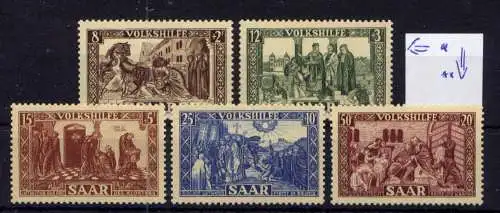 (306) Saarland Nr.299/300         **  postfrisch + *  ungebraucht