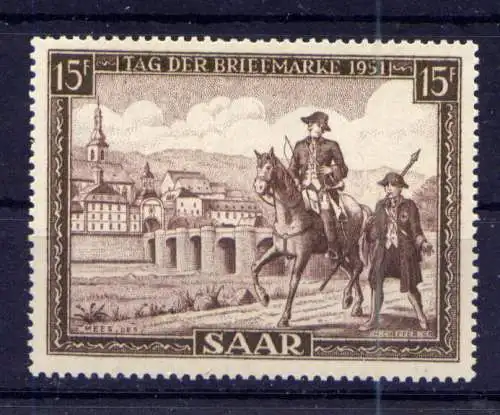(307) Saarland Nr.305         **  postfrisch