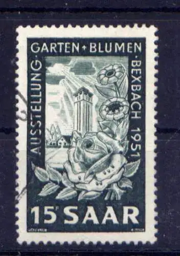 (309) Saarland Nr.307         O  gestempelt