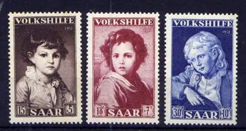 (317) Saarland Nr.338/40         **  postfrisch