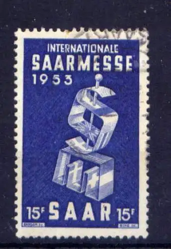 (318) Saarland Nr.341         O  gestempelt