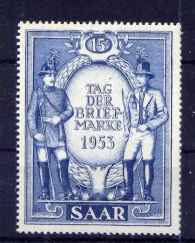(319) Saarland Nr.342         **  postfrisch
