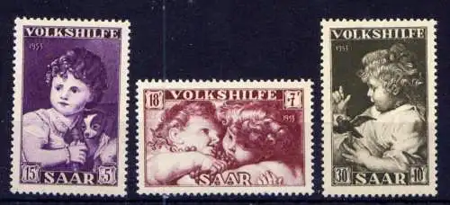 (321) Saarland Nr.344/6          **  postfrisch
