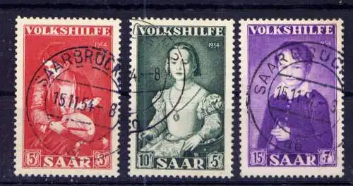 (327) Saarland Nr.354/6         O  gestempelt
