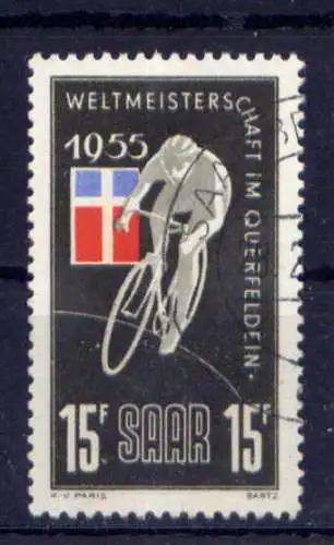 (328) Saarland Nr.357         O  gestempelt