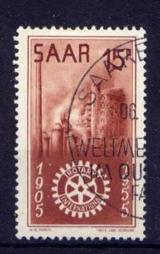(329) Saarland Nr.358         O  gestempelt