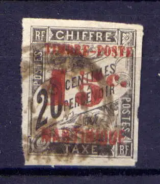(009) Martinique Nr.21b                 O  gestempelt