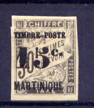 (010) Martinique Nr.22                 *  ungebraucht