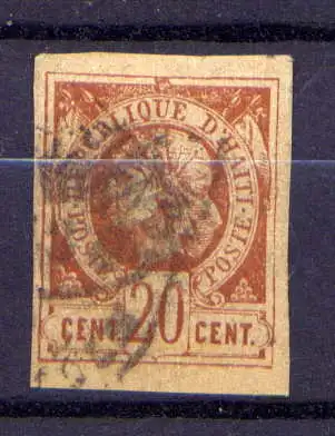 (063) Haiti Nr.6          O  gestempelt