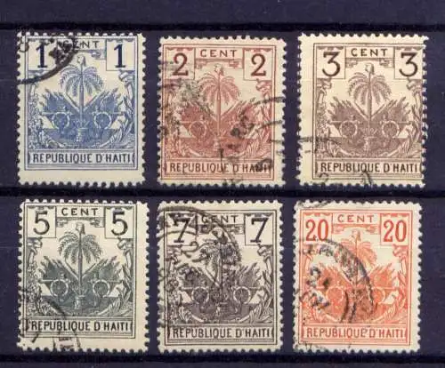 (076) Haiti Nr.34/9          O  gestempelt