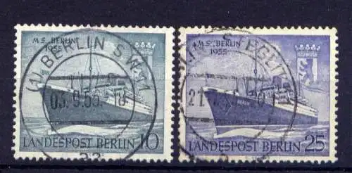 (2588) Berlin West Nr.126/7      O  gestempelt