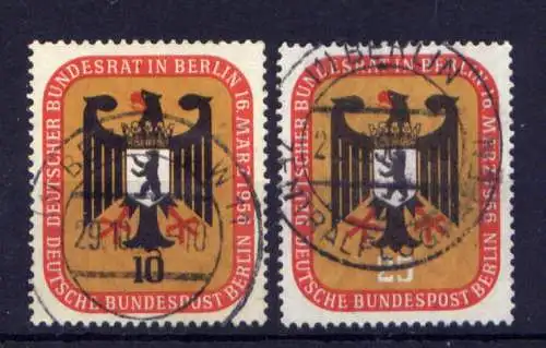 (2594) Berlin West Nr.136/7                O  gestempelt