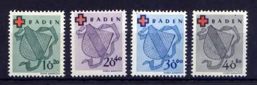 (207) Französische Zone Nr.42/5         *  ungebraucht / Baden