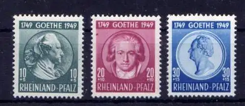 (213) Französische Zone Nr.46/8         *  ungebraucht / Rheinland - Pfalz