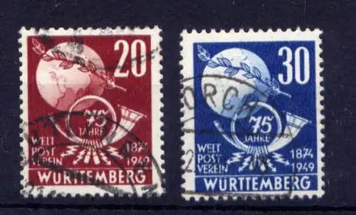(220) Französische Zone Nr.51/2         O  gestempelt / Württemberg