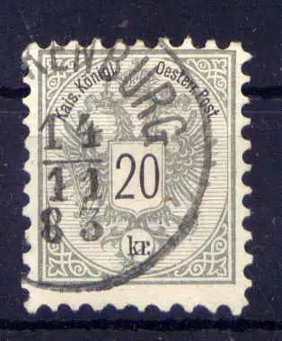 (4605) Österreich Nr.48                   O  gestempelt