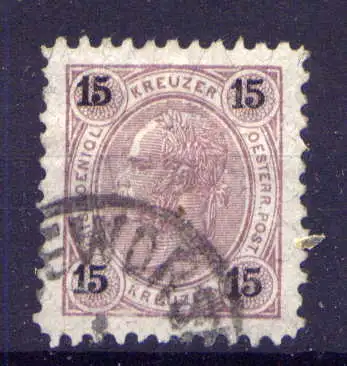 (4610) Österreich Nr.56                   O  gestempelt