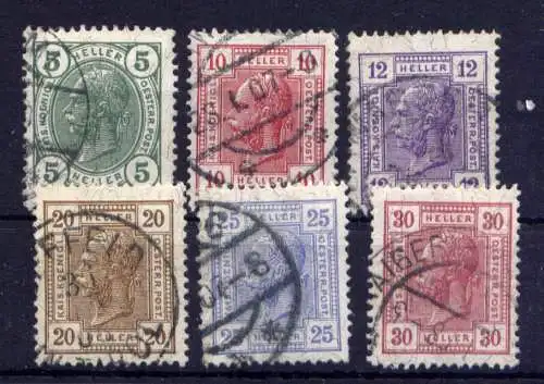 (4653) Österreich Nr.133/8                  O  gestempelt