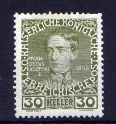 (4665) Österreich Nr.148 v                  *  ungebraucht