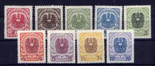 (4716) Österreich Nr.312/20                  *  ungebraucht