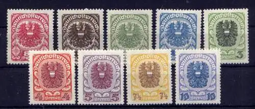 (4716) Österreich Nr.312/20                  *  ungebraucht