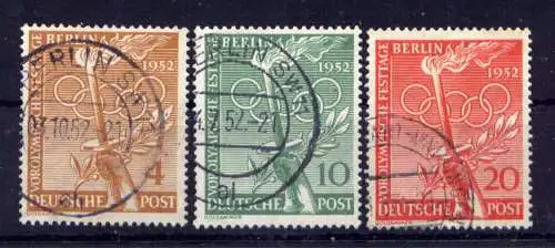 (2641) Berlin West Nr.88/90      O  gestempelt 
