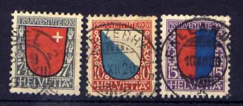 (2740) Schweiz Nr.153/5           O  gestempelt