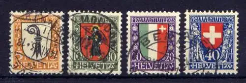 (2743) Schweiz Nr.185/8           O  gestempelt