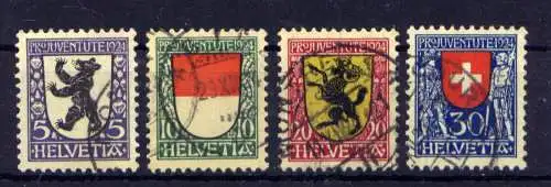 (2744) Schweiz Nr.209/12           O  gestempelt