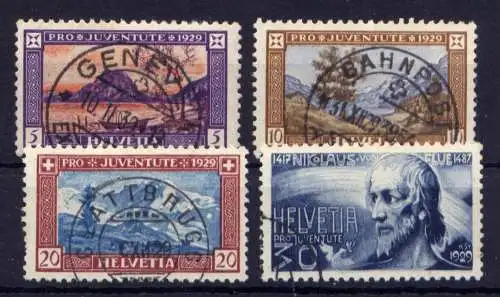 (2749) Schweiz Nr.235/8           O  gestempelt