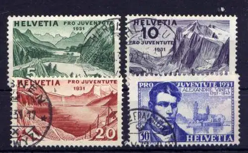(2751) Schweiz Nr.246/9           O  gestempelt