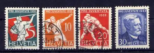 (2752) Schweiz Nr.262/5           O  gestempelt