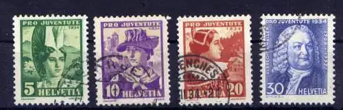 (2754) Schweiz Nr.281/4           O  gestempelt