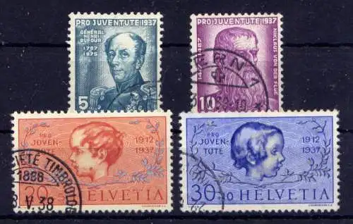 (2757) Schweiz Nr.314/7           O  gestempelt