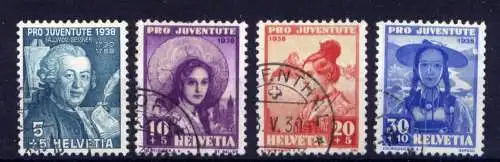 (2758) Schweiz Nr.331/4           O  gestempelt
