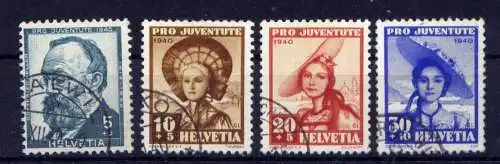 (2760) Schweiz Nr.373/6           O  gestempelt