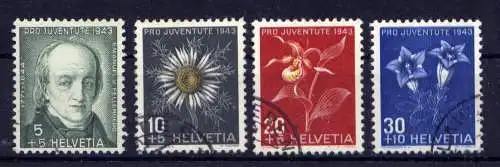 (2763) Schweiz Nr.424/7           O  gestempelt